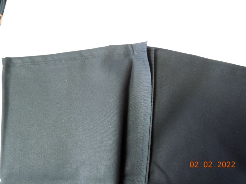 Mangeltuch - Mangelbezug 85cm schwere Qualität schwarz